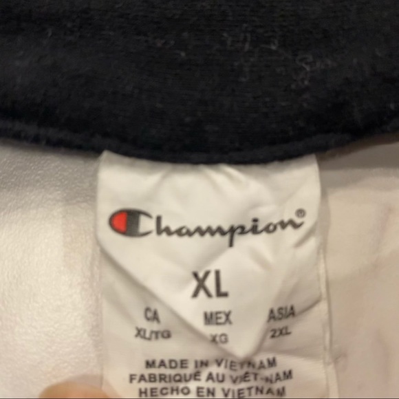 Champion Black Crop Tube Top - Picture 3 of 3